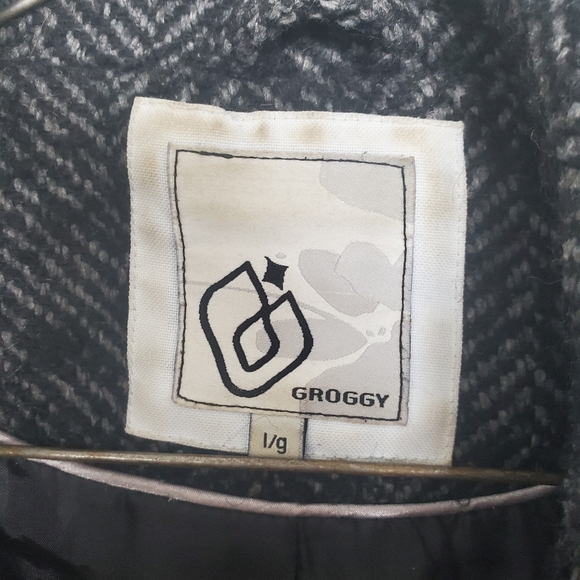 Herringbone Peacoat - Picture 2 of 5